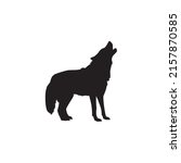 dog symbol silhouette . dog... | Shutterstock .eps vector #2157870585