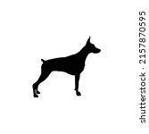 dog symbol silhouette . dog... | Shutterstock .eps vector #2157870595