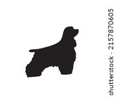 dog symbol silhouette . dog... | Shutterstock .eps vector #2157870605