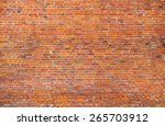 old brick wall texture. vector. | Shutterstock .eps vector #265703912