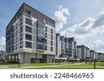 New modern block of flats in...