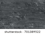 Strip parallels stone wall cladding, seamless texture gray map for 3d graphics