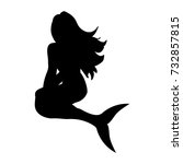Mermaid Siren Silhouette...