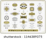 set of original design elements ... | Shutterstock .eps vector #1146389375