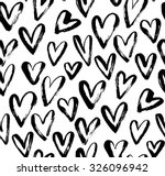 Abstract Seamless Heart Pattern....