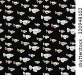 pattern with fishes. | Shutterstock .eps vector #320948102