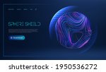 sphere shield protect in... | Shutterstock .eps vector #1950536272