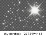 vector transparent sunlight... | Shutterstock .eps vector #2173494465