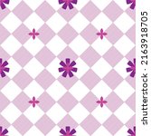 Purple Pink And White Diagonal...