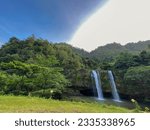 Small photo of Sodong Waterfall located in Ciwaru Village, Ciemas District, Sukabumi Regency. One of several waterfalls which is a mainstay destination in the Ciletuh Unesco Unesco Global Geopark (CPUGGp).