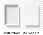 open pack box for phone . empty ... | Shutterstock .eps vector #1517685575