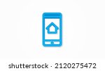 smart home mobile control icon... | Shutterstock .eps vector #2120275472