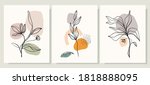 abstract minimalist line art... | Shutterstock .eps vector #1818888095