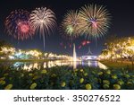 Colorful Fireworks At Suan...