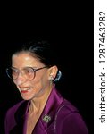 Small photo of Washington, DC.USA, 1993 Ruth Bader Ginsburg attends social event in DC.