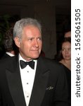 Small photo of Washington DC. USA, April 29, 2006 Alex Trebek the host of the TV game show "Jeopardy" arrives at the annual White Correspondents Dinner at the Washington Hilton Hotel.