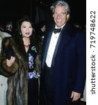 Small photo of Washington DC USA, 5th December. 1993 Connie Chung and her husband Maury Povich arrive at the Kennedy Center Honors.