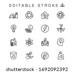 alternative energy sources... | Shutterstock .eps vector #1692092392