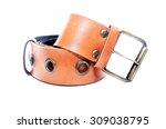 leather belt | Shutterstock . vector #309038795