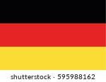 germany flag vector | Shutterstock .eps vector #595988162