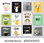 spring sale illustration | Shutterstock .eps vector #600243452