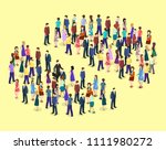 isometric flat 3d isolated... | Shutterstock .eps vector #1111980272