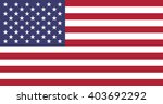 stock vector flag of the united ... | Shutterstock .eps vector #403692292
