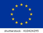 flag of the european union  ... | Shutterstock .eps vector #410424295