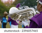 Small photo of The tuba is made of brass and is the lowest sounding instrument among brass instruments. Therefore, acts as a bass to make the bass line have a tighter sound.