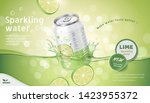 Lime Flavor Sparkling Water Ads ...