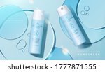 cosmetic product ad with... | Shutterstock .eps vector #1777871555
