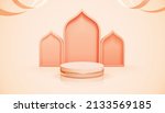 3d pink fashion product display ... | Shutterstock .eps vector #2133569185