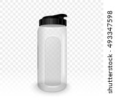 Reusable Water Bottle Isolated On Transparent Stock Vector Royalty Free 493347598 Reusable Water Bottle Isolated On Transparent Stock Vector Royalty Free 493347598