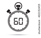 60 second timer | Shutterstock .eps vector #402152455