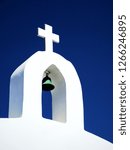 Small photo of white greek church