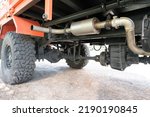 Small photo of Propeller shaft and Universal Joint - Cardan shaft in black