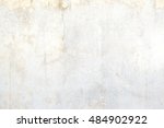 grunge white cement wall... | Shutterstock . vector #484902922