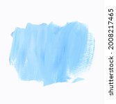 blue watercolor brush stroke... | Shutterstock . vector #2008217465