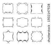  decorative monograms and... | Shutterstock . vector #1502147528