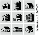 buildings set. | Shutterstock .eps vector #112473602