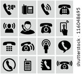 phone icons | Shutterstock .eps vector #116048695