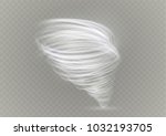 a glowing tornado. rotating... | Shutterstock .eps vector #1032193705