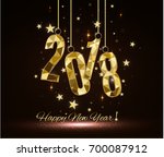 happy new year and merry... | Shutterstock .eps vector #700087912