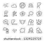 Set Of Air Pollution Icons ...