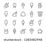 Set Of Ice Cream Icons  Such As ...