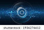 technology background hi tech... | Shutterstock .eps vector #1936276612