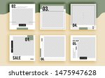 set of sale banner template... | Shutterstock .eps vector #1475947628