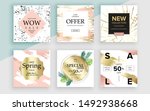 set of sale banner template... | Shutterstock .eps vector #1492938668