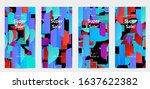 abstract stories templates with ... | Shutterstock .eps vector #1637622382