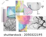 abstract art background with... | Shutterstock .eps vector #2050322195